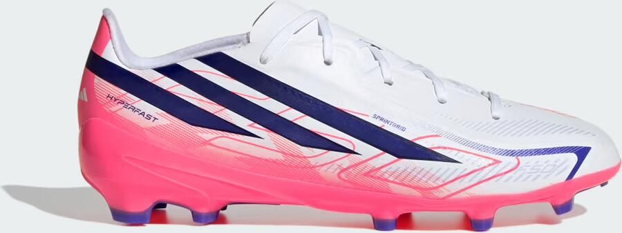 Adidas Perfor ce F50 Hyperfast League Firm Ground Voetbalschoenen Kids Kinderen Wit - Foto 11