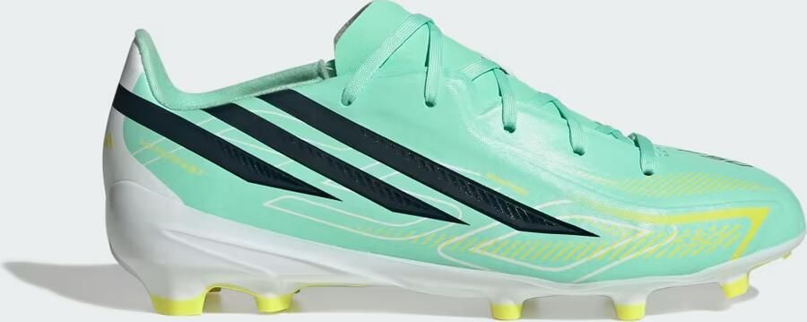 Adidas F50 Hyperfast League Fg Junioren Voetbalschoenen Groen 1 2 Kinderen - Foto 3