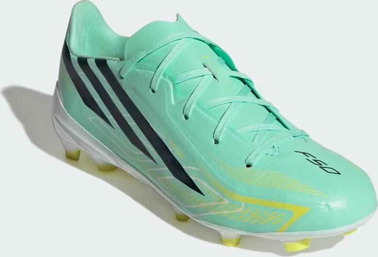 Adidas F50 Hyperfast League Fg Junioren Voetbalschoenen Groen 1 2 Kinderen - Foto 6