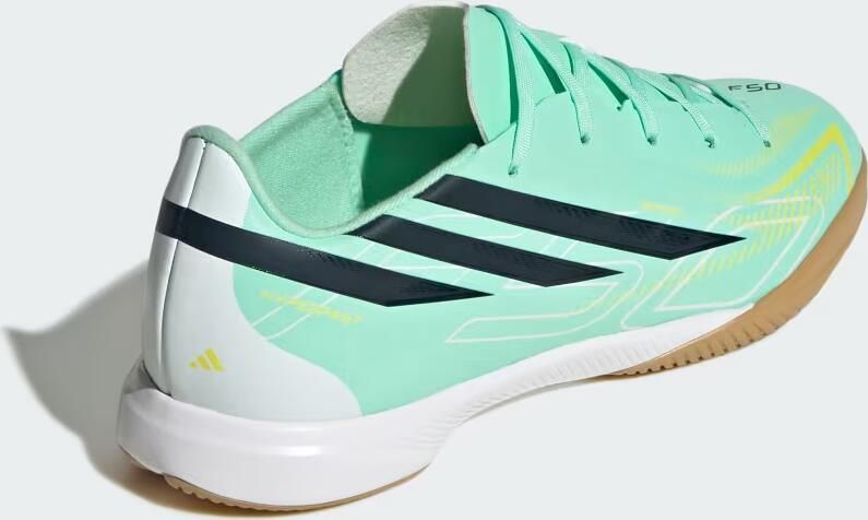 Adidas F50 Hyperfast League Junior Zaalschoenen Groen 1 2 Kinderen - Foto 6