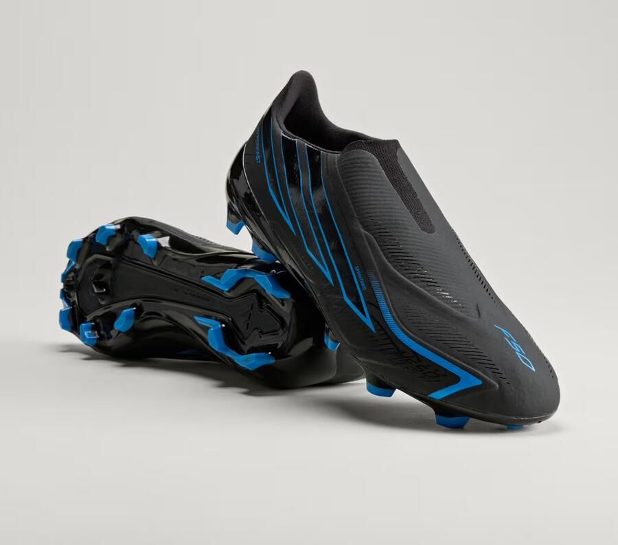 Adidas Perfor ce F50 Hyperfast League LL FG senior imitatieleren voetbalschoenen zwart blauw - Foto 5