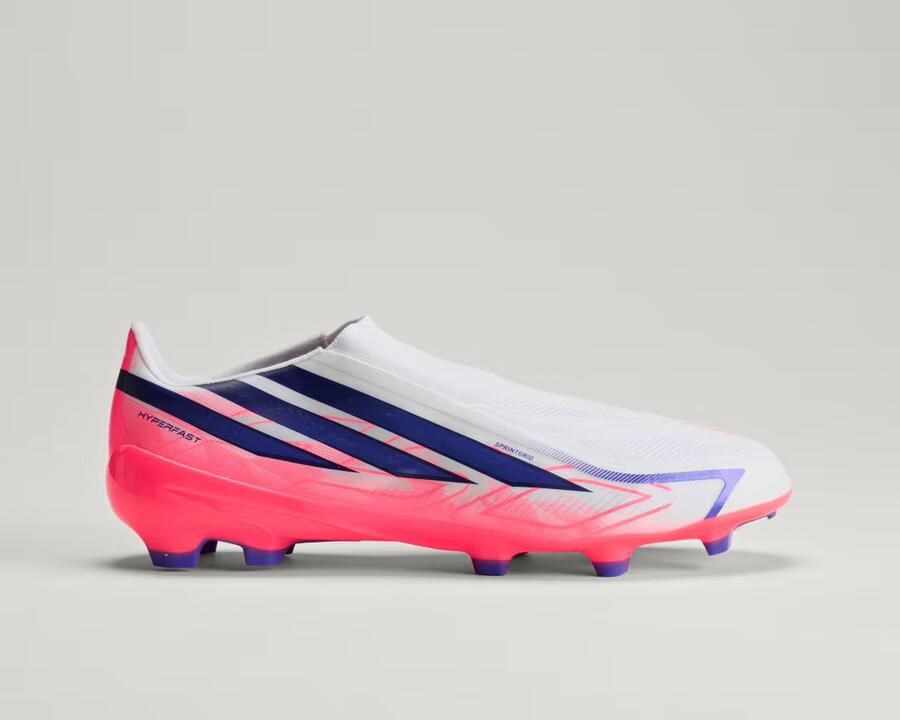 Adidas Perfor ce F50 Hyperfast League LL FG senior imitatieleren voetbalschoenen roze paars - Foto 11