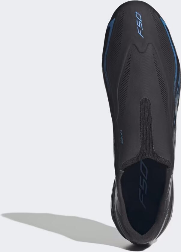 Adidas Perfor ce F50 Hyperfast League LL FG senior imitatieleren voetbalschoenen zwart blauw - Foto 4