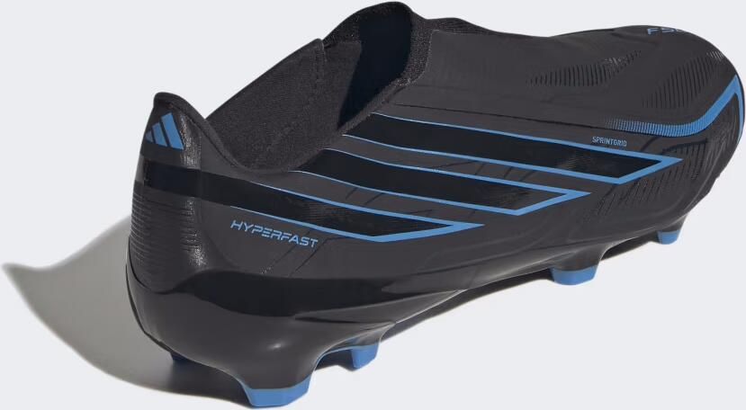 Adidas Perfor ce F50 Hyperfast League LL FG senior imitatieleren voetbalschoenen zwart blauw - Foto 3