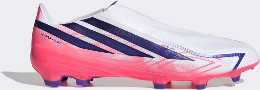 Adidas Perfor ce F50 Hyperfast League LL FG senior imitatieleren voetbalschoenen roze paars