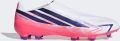 Adidas Perfor ce F50 Hyperfast League LL FG senior imitatieleren voetbalschoenen roze paars - Wit