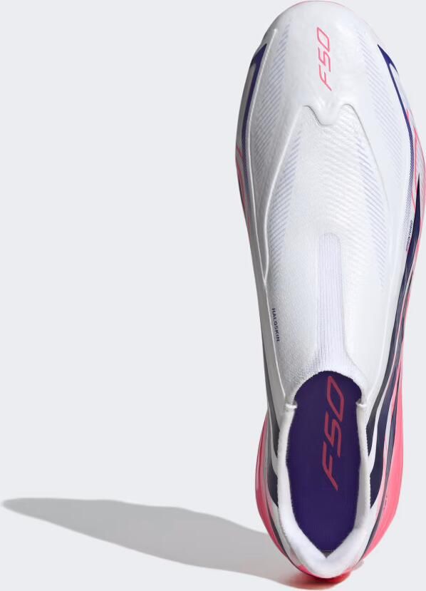 Adidas Perfor ce F50 Hyperfast League LL FG senior imitatieleren voetbalschoenen roze paars - Foto 3