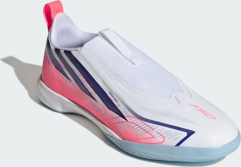 Adidas F50 Hyperfast League Laceless Indoor Football Shoes Kids - Foto 4