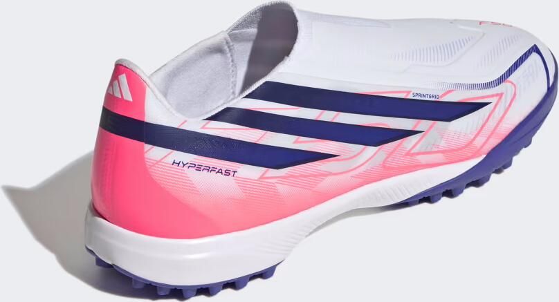 Adidas F50 Hyperfast League Laceless Tf Voetbalschoenen Wit - Foto 7