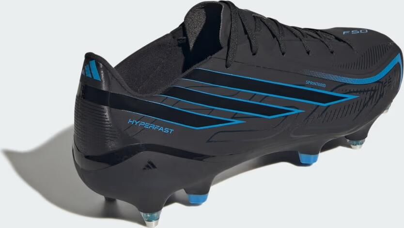Adidas Perfor ce F50 Hyperfast League Soft Ground Voetbalschoenen Unisex Zwart - Foto 6