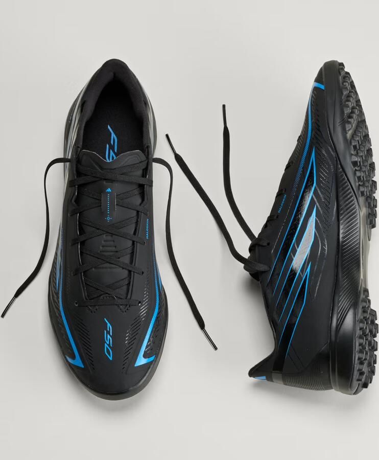 Adidas Perfor ce F50 Hyperfast League Turf Voetbalschoenen Unisex Zwart - Foto 6
