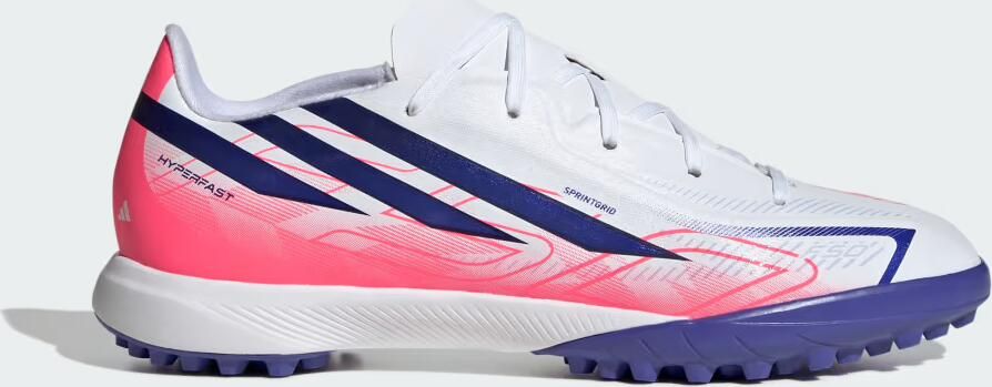 Adidas F50 Hyperfast League Tf Junioren Voetbalschoenen Wit 1 2 Kinderen - Foto 2