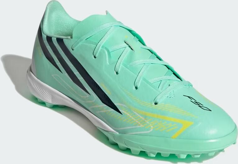 Adidas F50 Hyperfast League Tf Junioren Voetbalschoenen Groen 1 2 Kinderen - Foto 5