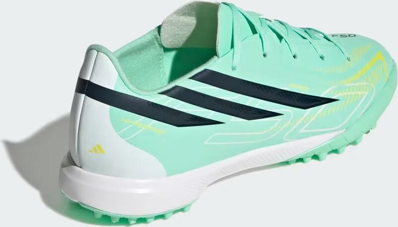 Adidas F50 Hyperfast League Tf Junioren Voetbalschoenen Groen 1 2 Kinderen - Foto 6
