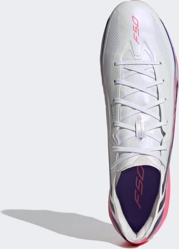 Adidas F50 Hyperfast Pro Gras Voetbalschoenen (FG) Wit Paars Roze - Foto 5