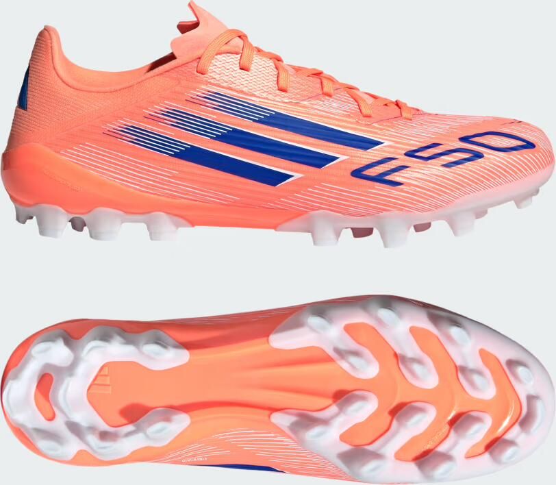 Adidas Perfor ce F50 League 2G 3G Artificial Grass Voetbalschoenen Unisex Oranje - Foto 7