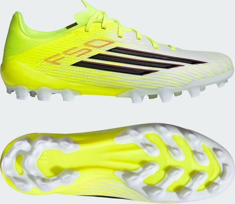 Adidas Perfor ce F50 League 2G 3G Artificial Ground Voetbalschoenen Unisex Geel - Foto 2