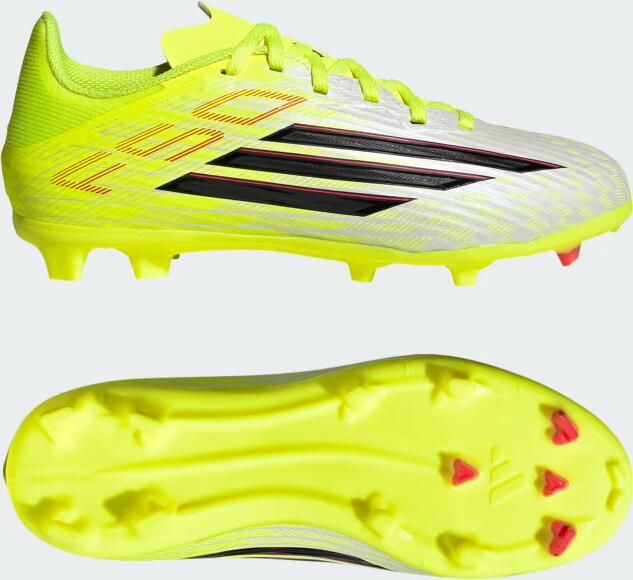 Adidas Perfor ce F50 LEAGUE Firm Ground Multi Ground Voetbalschoenen Kids Kinderen Geel - Foto 2