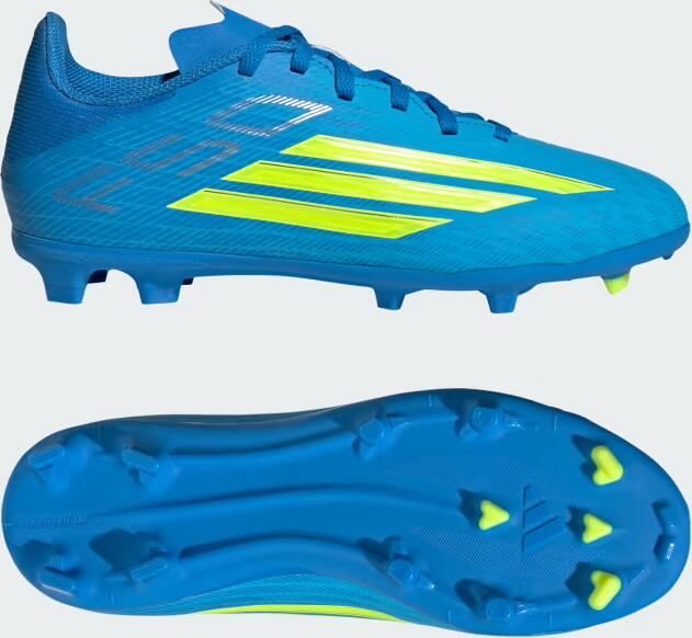 Adidas Perfor ce F50 LEAGUE Firm Ground Multi Ground Voetbalschoenen Kids Kinderen Blauw - Foto 2