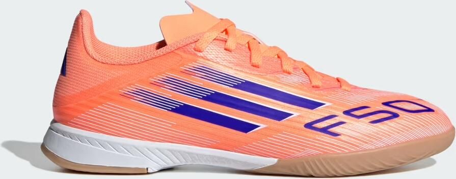 Adidas Perfor ce F50 League Indoor Voetbalschoenen Kids Kinderen Oranje - Foto 6
