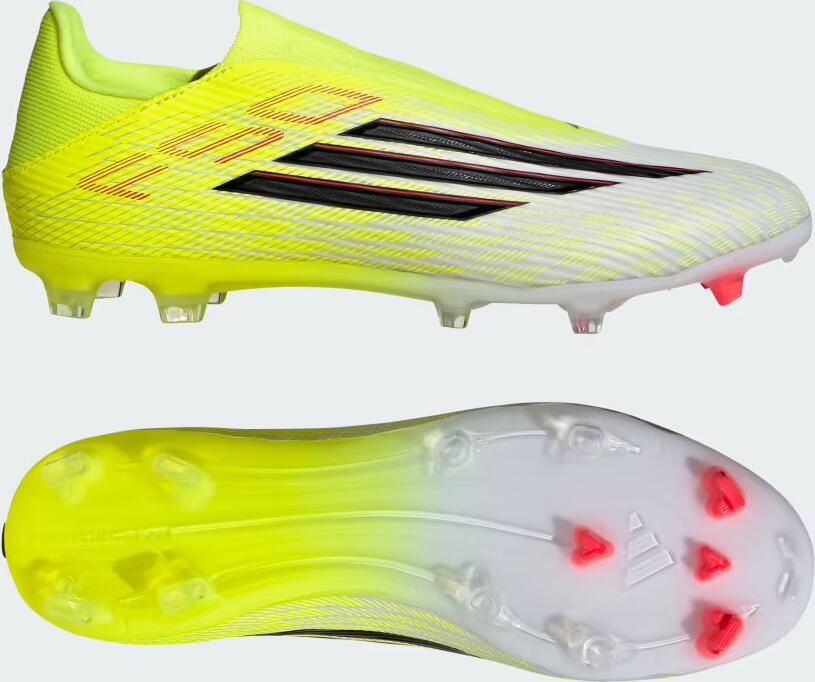 Adidas Perfor ce F50 LEAGUE Laceless Firm Ground Multi Ground Voetbalschoenen Unisex Geel - Foto 2