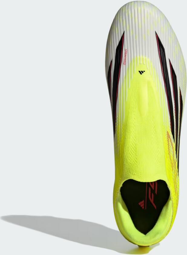 Adidas Perfor ce F50 LEAGUE Laceless Firm Ground Multi Ground Voetbalschoenen Unisex Geel - Foto 3