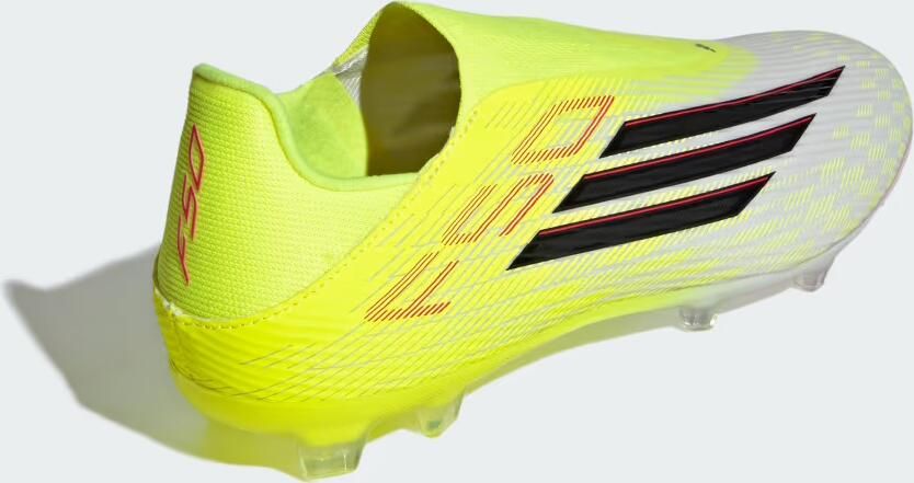 Adidas Perfor ce F50 LEAGUE Laceless Firm Ground Multi Ground Voetbalschoenen Unisex Geel - Foto 6