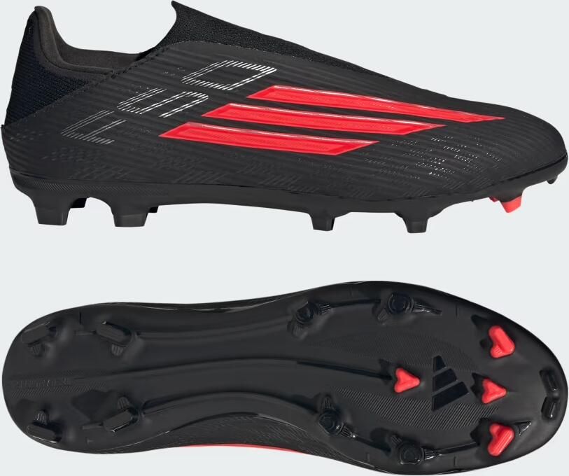 Adidas Perfor ce F50 LEAGUE Laceless Firm Ground Multi Ground Voetbalschoenen Unisex Zwart - Foto 2