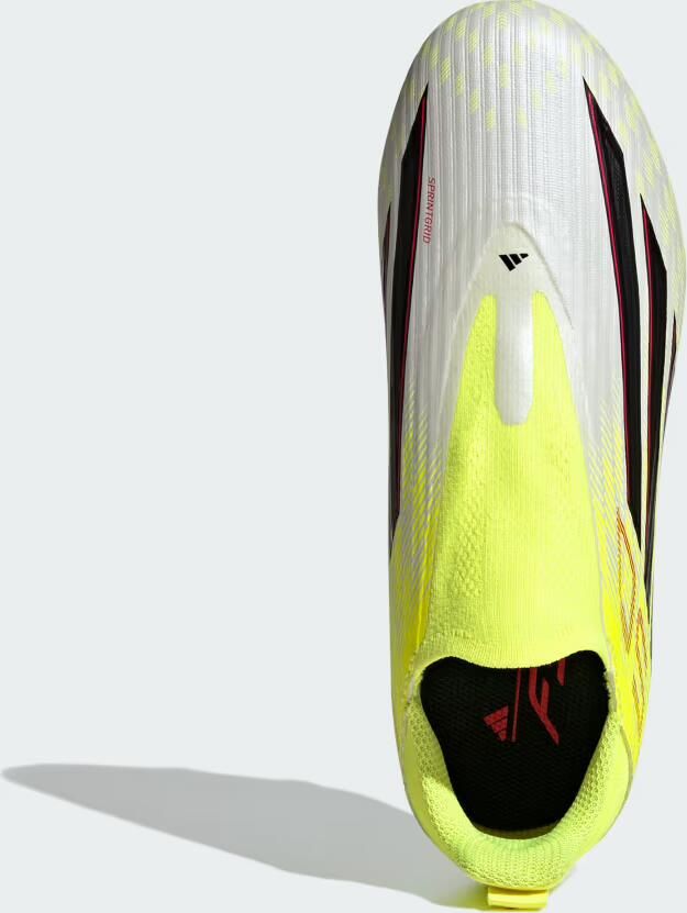Adidas Perfor ce F50 LEAGUE Laceless Firm Ground Multi Ground Voetbalschoenen Kids Kinderen Geel - Foto 3