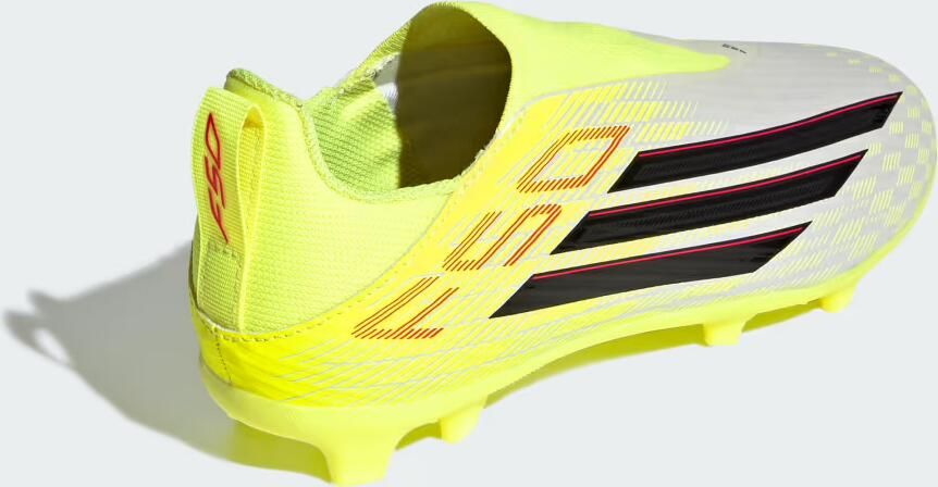 Adidas Perfor ce F50 LEAGUE Laceless Firm Ground Multi Ground Voetbalschoenen Kids Kinderen Geel - Foto 6