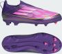 Adidas F50 Lamine Yamal League Veterloze Gras Kunstgras Voetbalschoenen (MG) Kids Paars Roze Geel - Thumbnail 3