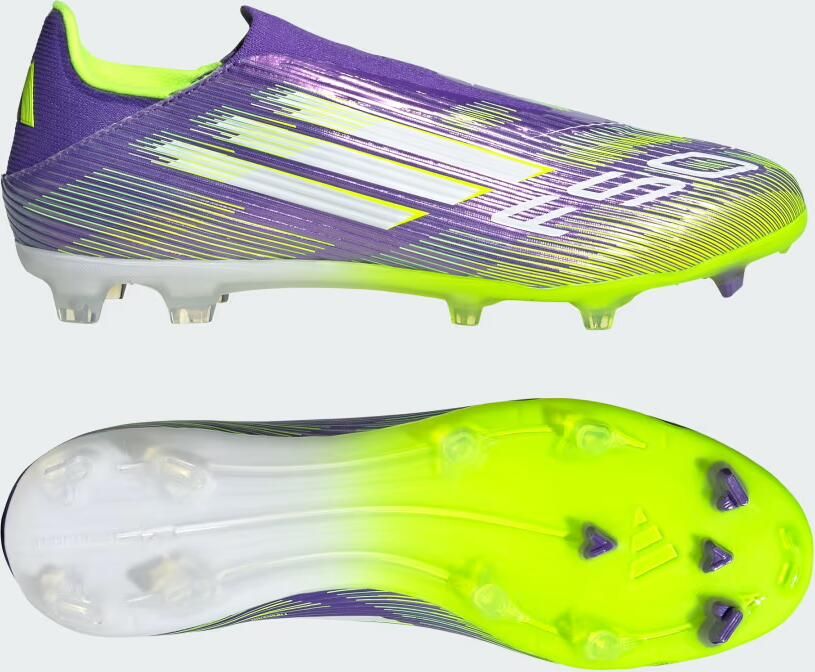Adidas Perfor ce F50 League Veterloze Firm Multi-Ground voetbalschoenen Unisex Paars - Foto 4