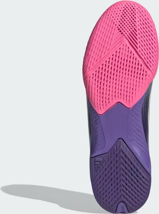 Adidas Perfor ce F50 LEAGUE Laceless Indoor Voetbalschoenen Kids Kinderen Paars - Foto 3