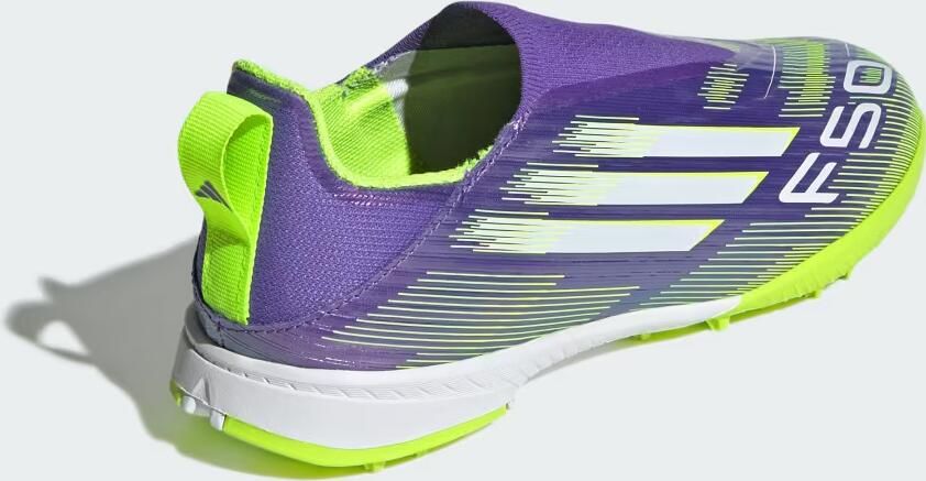 Adidas Perfor ce F50 League Veterloze Turf Voetbalschoenen Kids Kinderen Paars - Foto 6