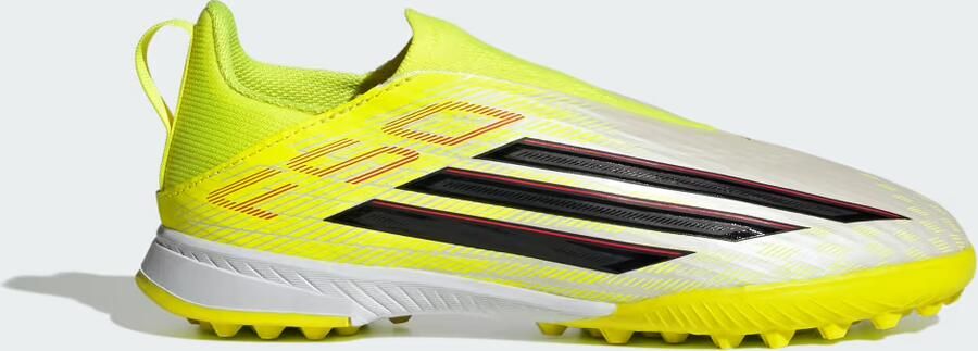 Adidas Perfor ce F50 LEAGUE Laceless Turf Voetbalschoenen Kids Kinderen Geel - Foto 7