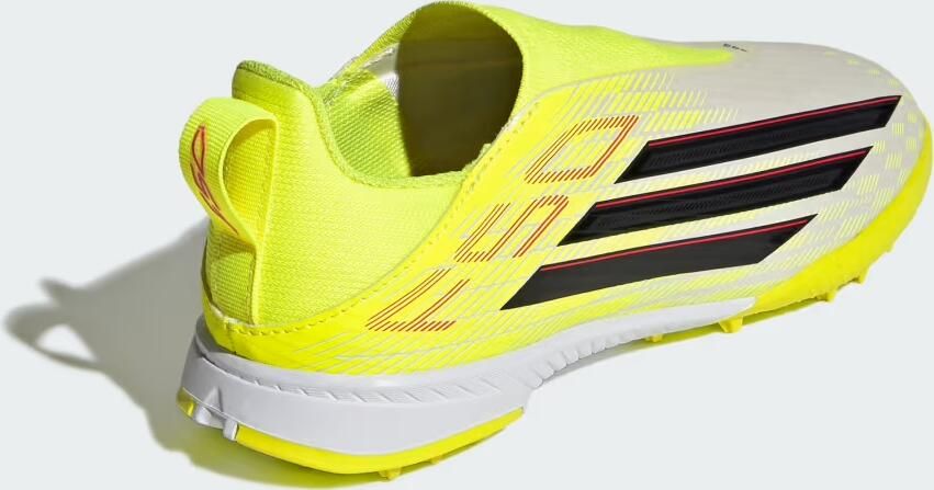 Adidas Perfor ce F50 LEAGUE Laceless Turf Voetbalschoenen Kids Kinderen Geel - Foto 6