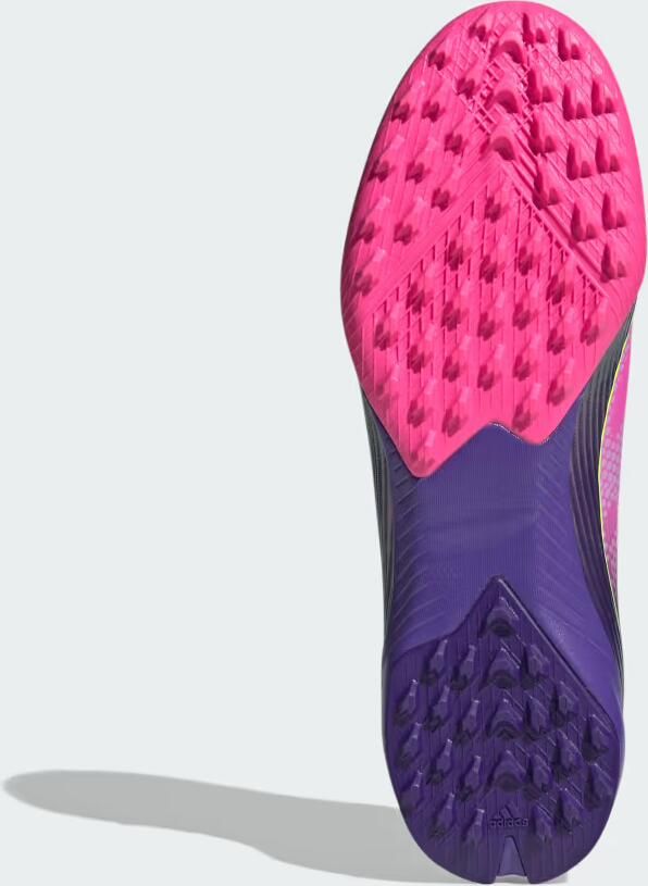 Adidas Perfor ce F50 League Lamine Yamal Laceless Turf Voetbalschoenen Unisex Paars - Foto 4