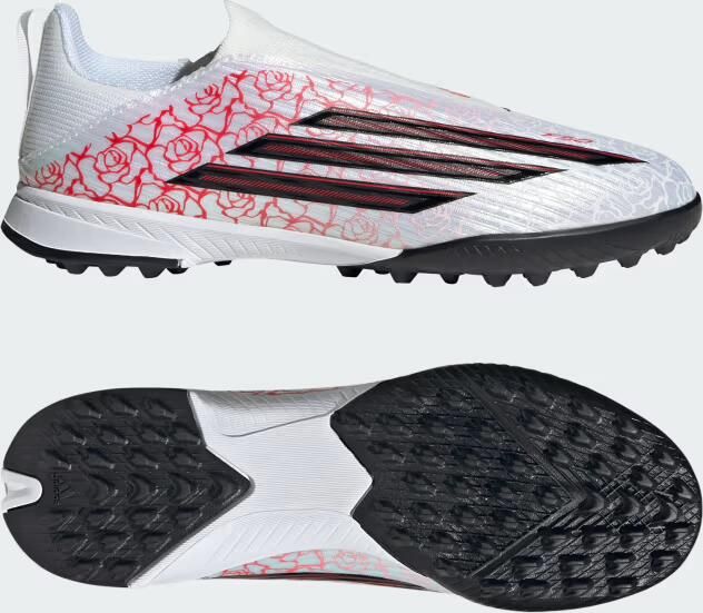 Adidas F50 LEAGUE LAMINE YAMAL Laceless Turf Voetbalschoenen Kids