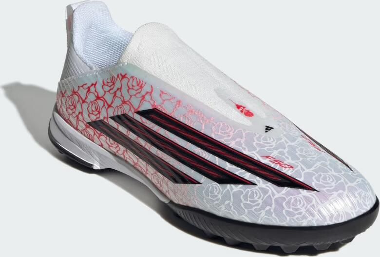 Adidas F50 LEAGUE LAMINE YAMAL Laceless Turf Voetbalschoenen Kids - Foto 4