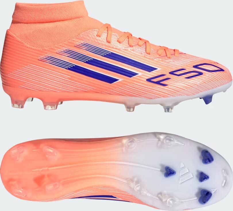 Adidas Perfor ce F50 League Mid Firm Multi-Ground Voetbalschoenen Unisex Oranje - Foto 7