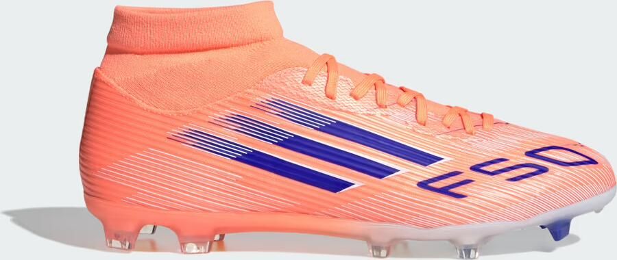 Adidas Perfor ce F50 League Mid Firm Multi-Ground Voetbalschoenen Unisex Oranje - Foto 6