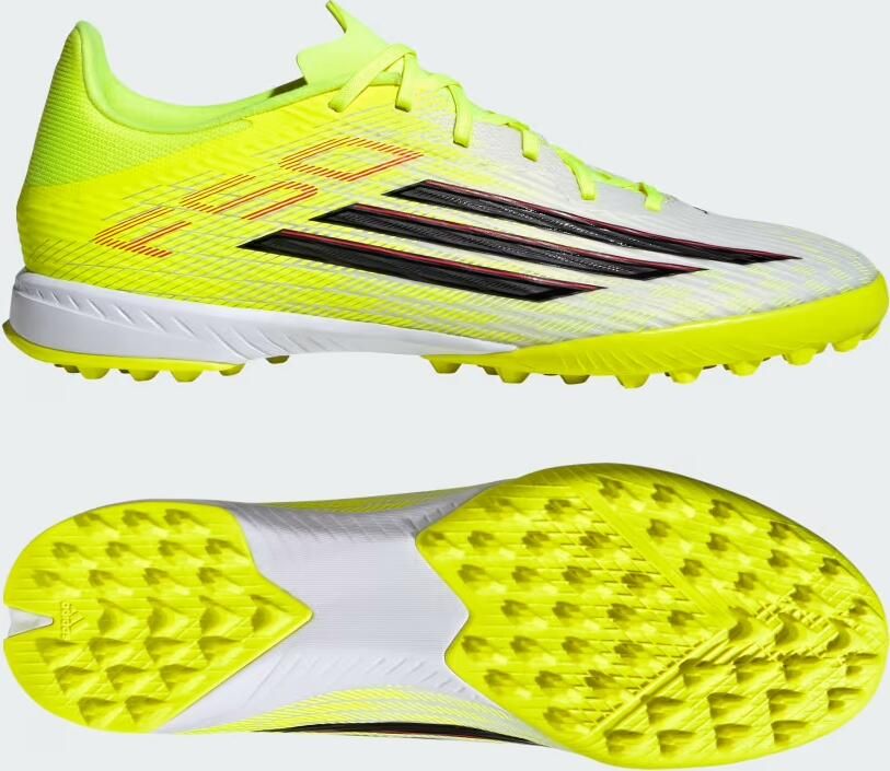 Adidas Perfor ce F50 League Turf Voetbalschoenen Unisex Geel - Foto 2