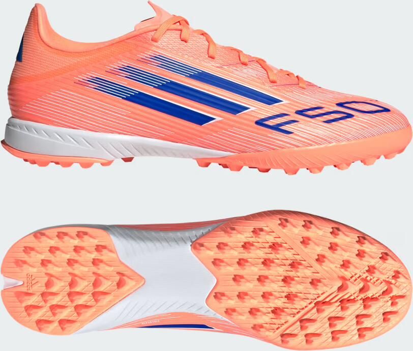 Adidas Perfor ce F50 League Turf Voetbalschoenen Unisex Oranje - Foto 2