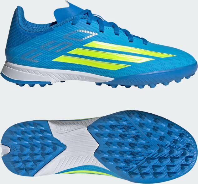 Adidas Perfor ce F50 LEAGUE Turf Voetbalschoenen Kids Kinderen Blauw - Foto 2