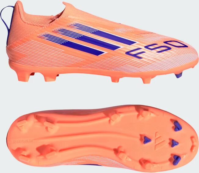 Adidas Perfor ce F50 League Veterloze Firm Multi-Ground voetbalschoenen Kids Kinderen Oranje - Foto 8