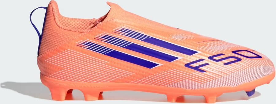 Adidas Perfor ce F50 League Veterloze Firm Multi-Ground voetbalschoenen Kids Kinderen Oranje - Foto 7
