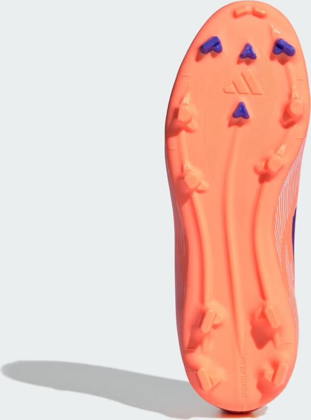 Adidas Perfor ce F50 League Veterloze Firm Multi-Ground voetbalschoenen Kids Kinderen Oranje - Foto 4
