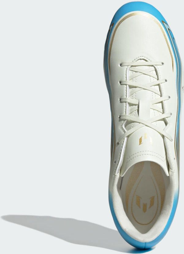 Adidas F50 Messi Club FxG El Ultimo Tango Wit Semiblauwe uitbarsting Icey Blue - Foto 2