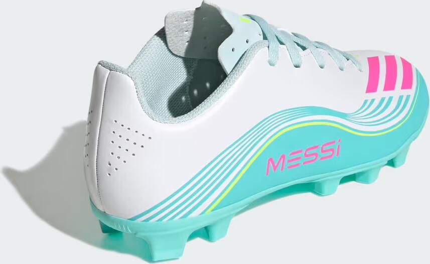 Adidas Perfor ce F50 MESSI CLUB Firm Ground Multi Ground Voetbalschoenen Kids Kinderen Wit - Foto 7