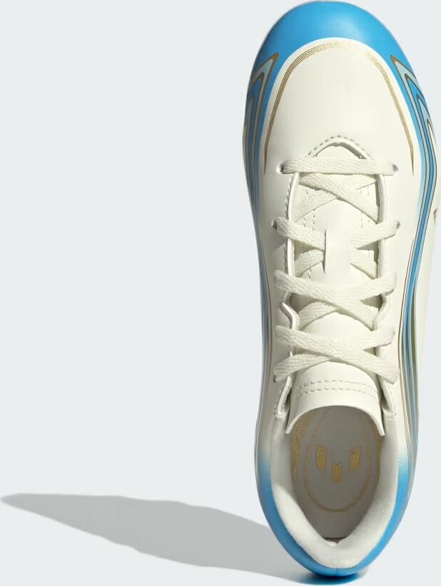 Adidas Perfor ce F50 Messi Club Firm Ground Multi Ground Voetbalschoenen Kids Kinderen Beige - Foto 5